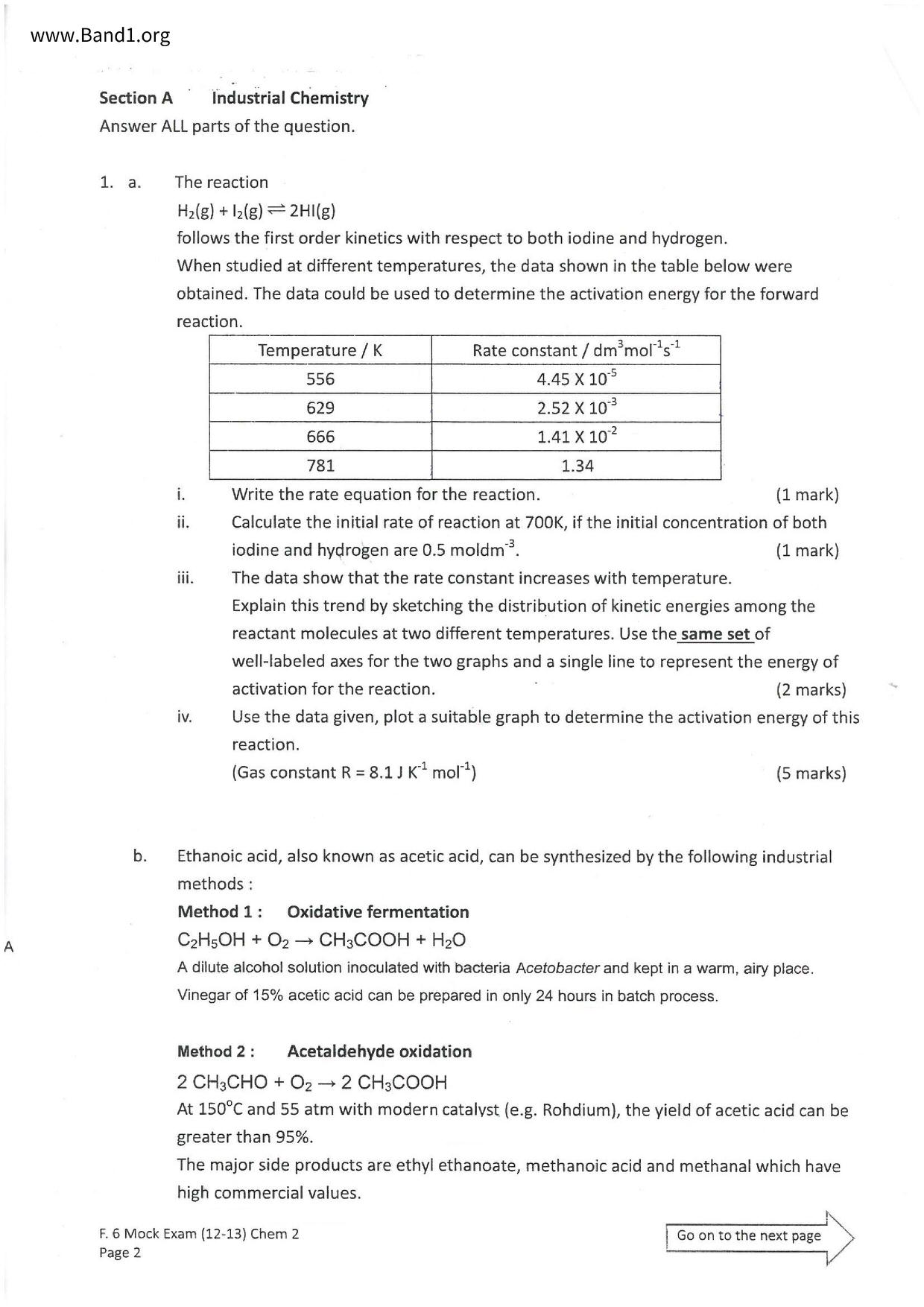 F6Chemistry試卷