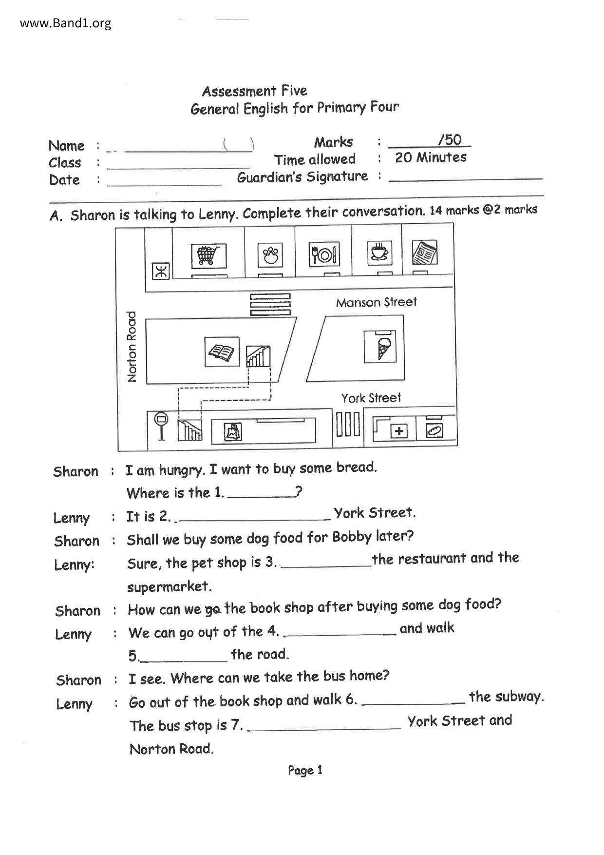 P4English試卷