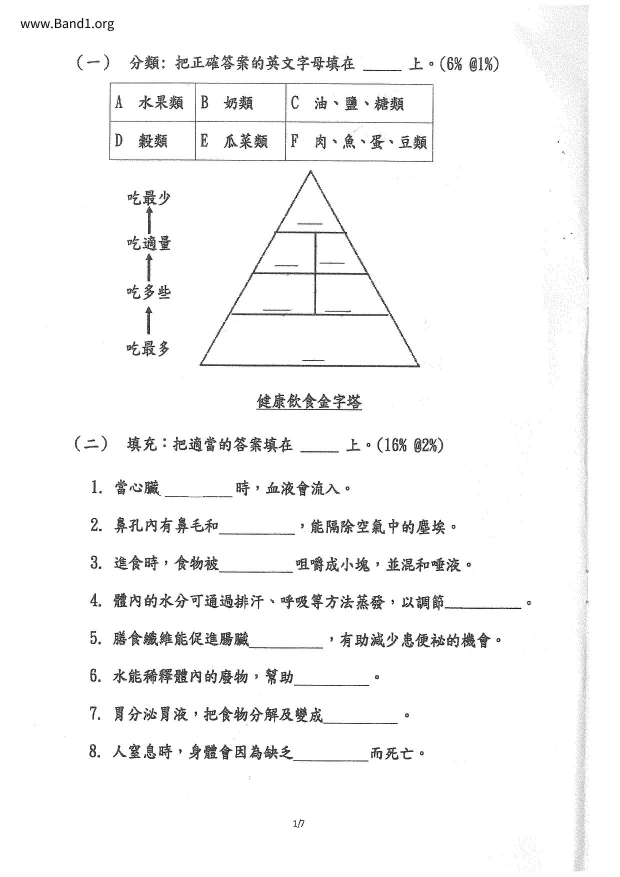 P4GS試卷