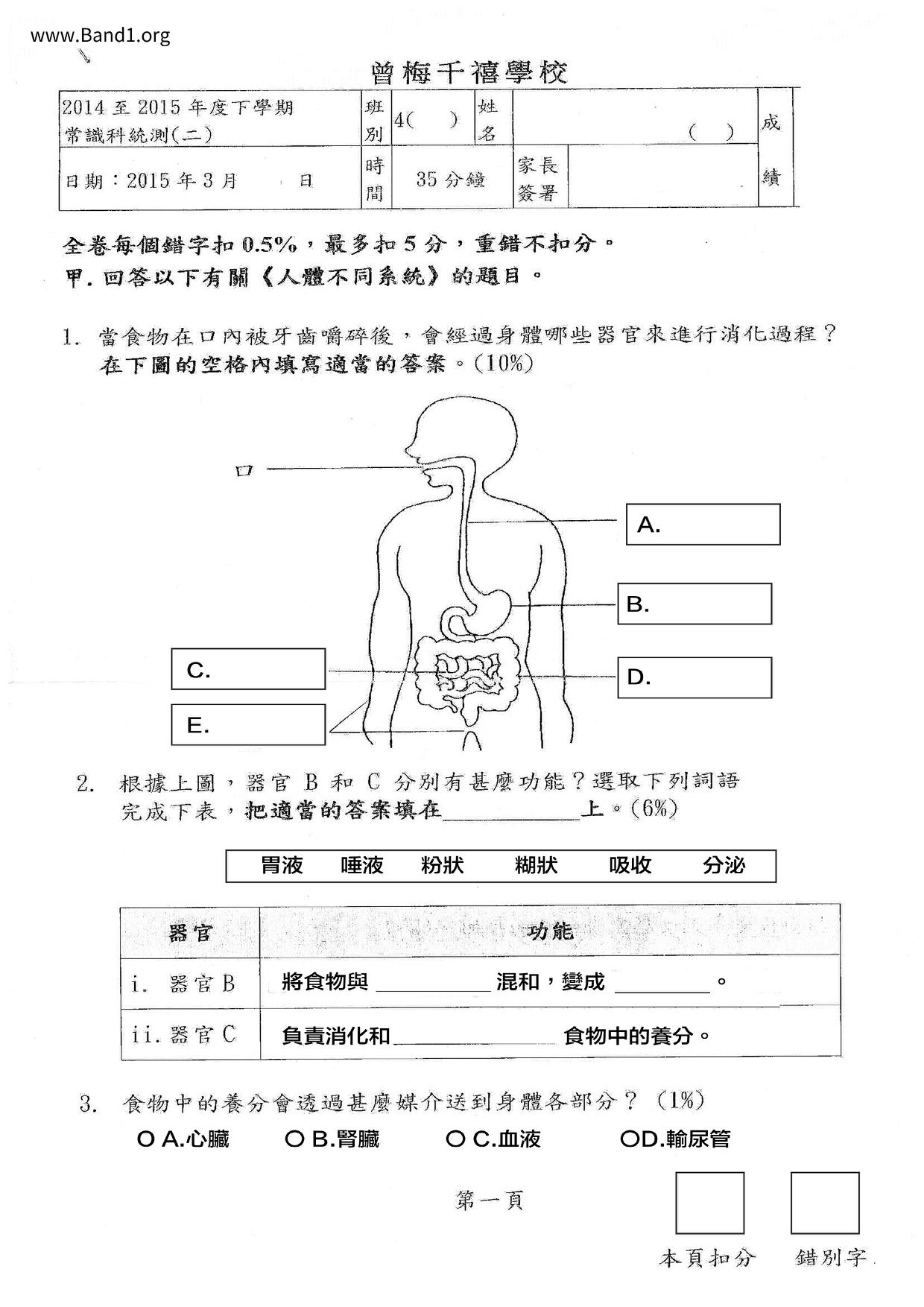 P4GS試卷