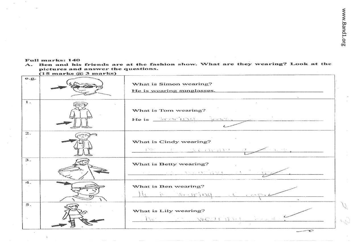 P3English試卷