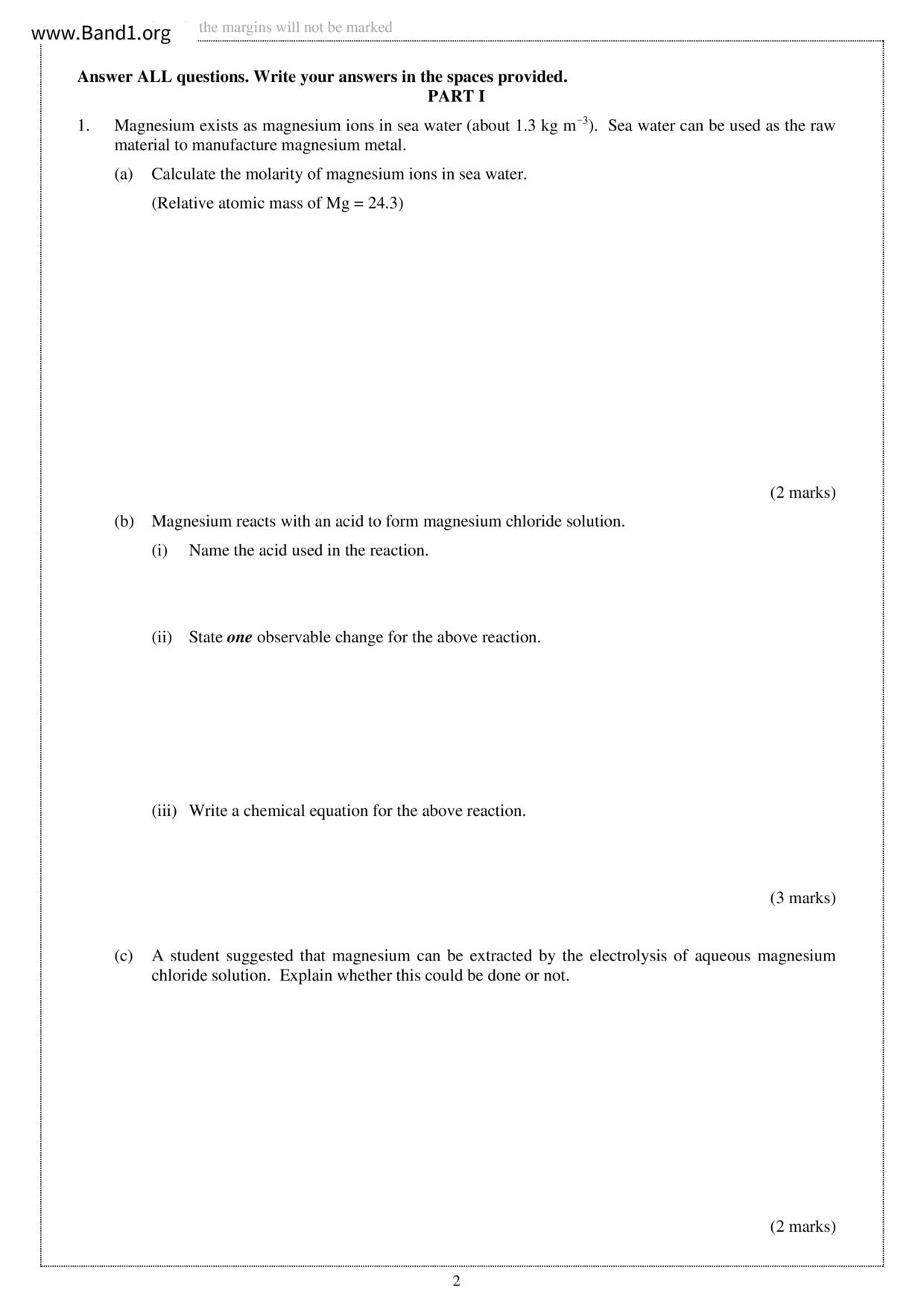 F6Chemistry試卷