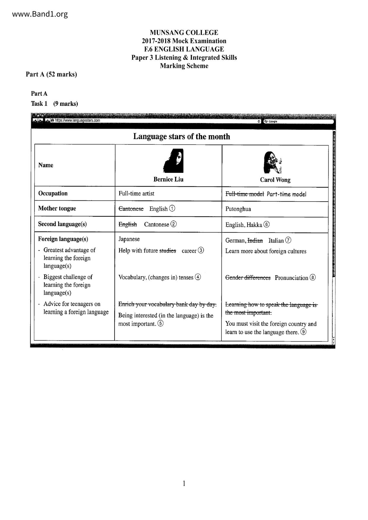 F6English試卷