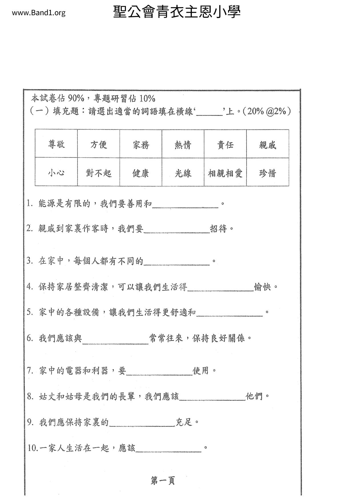 P1GS試卷