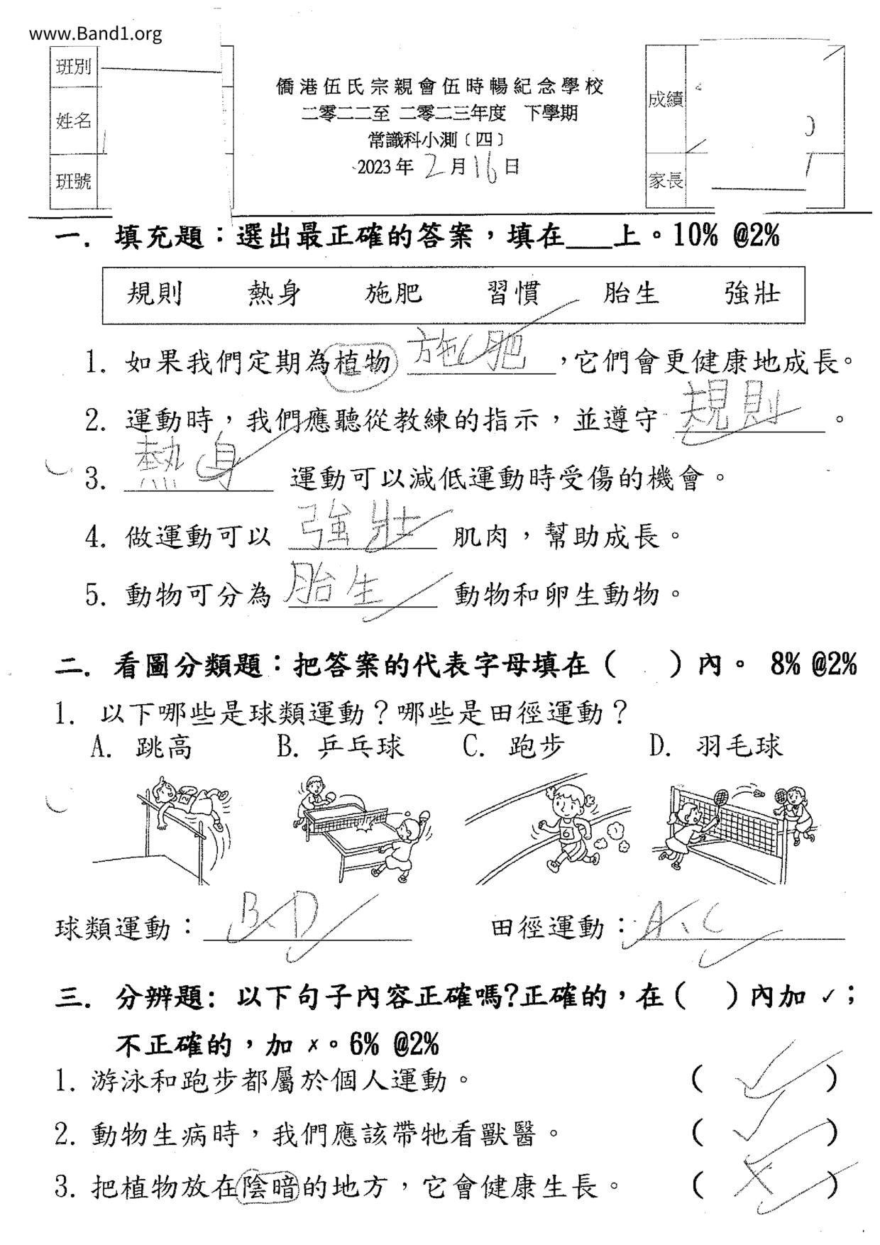 P2GS試卷