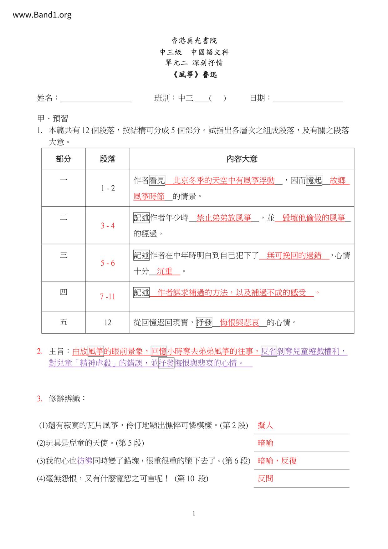 F3Chinese風筝筆記