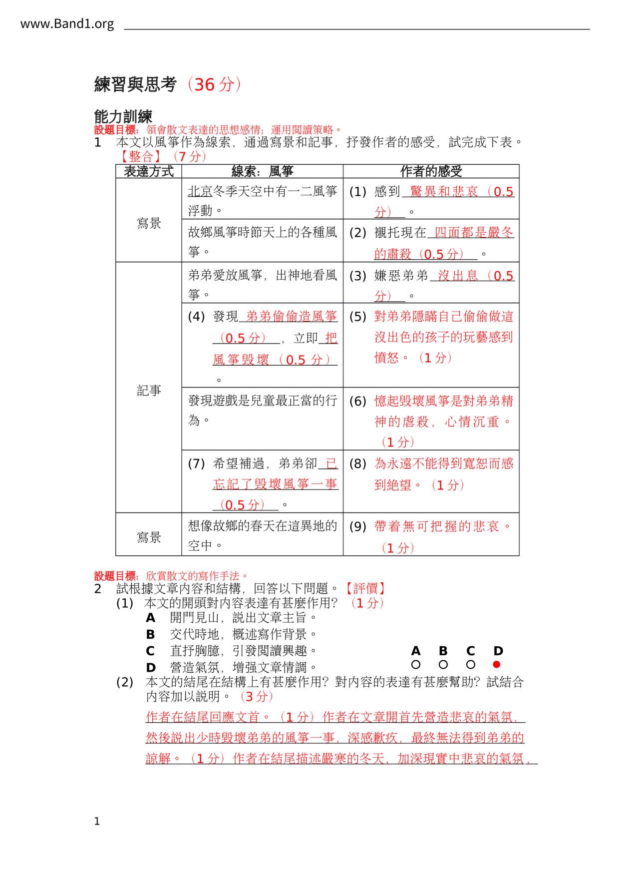 F2Chinese風箏筆記