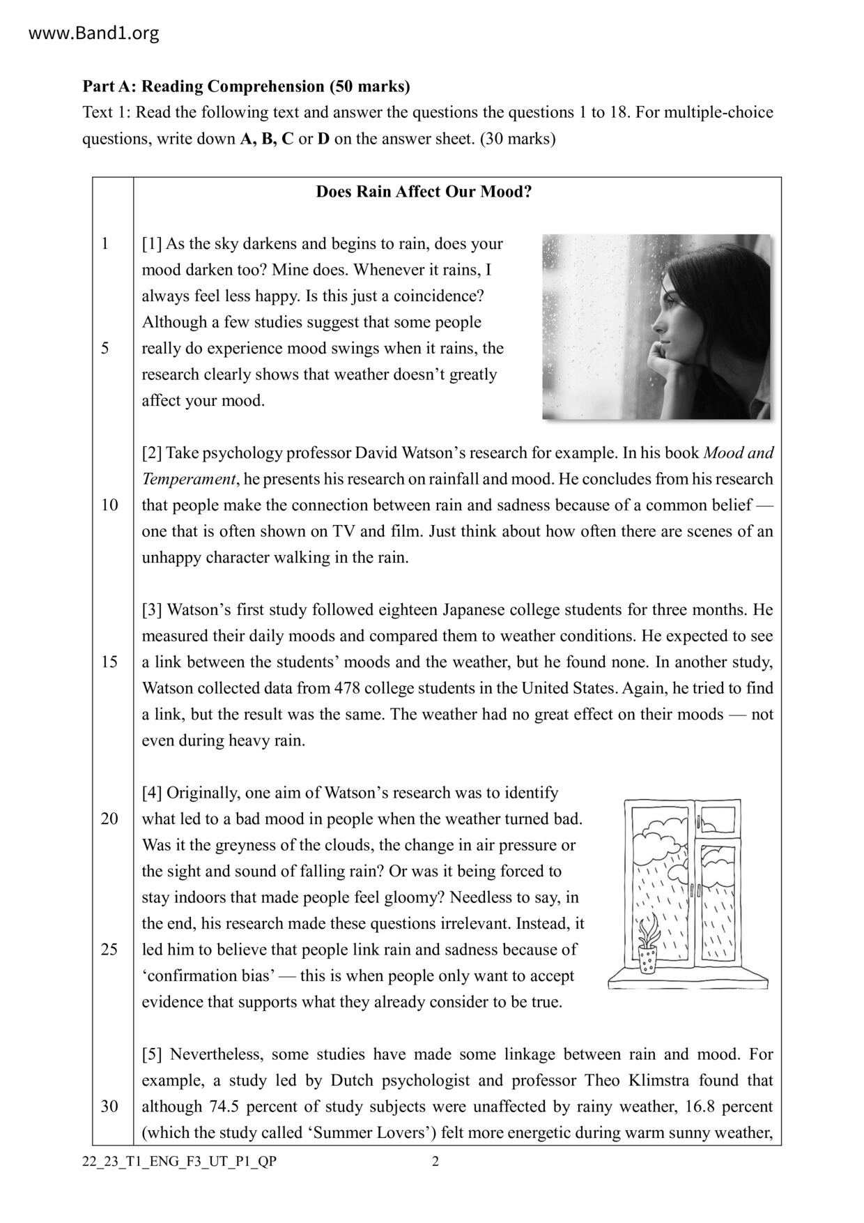 F3English試卷