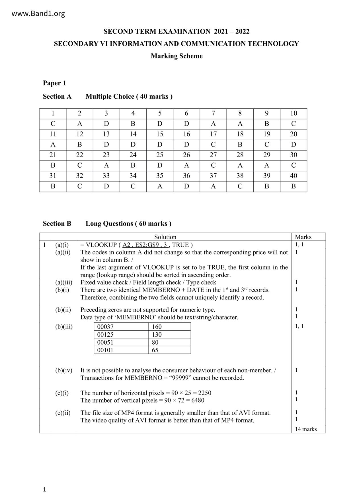 F6Putonghua試卷