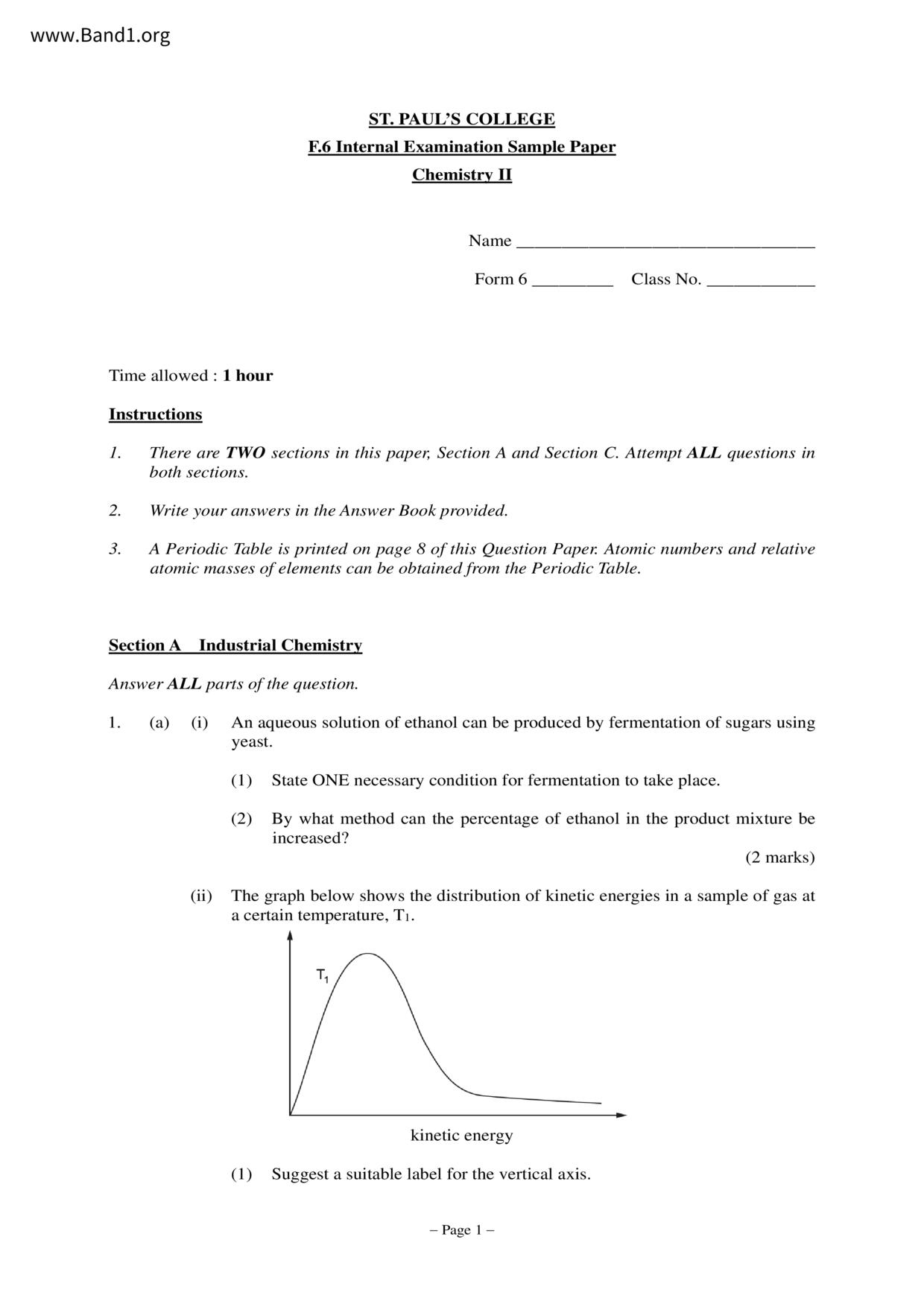 F6Chemistry試卷